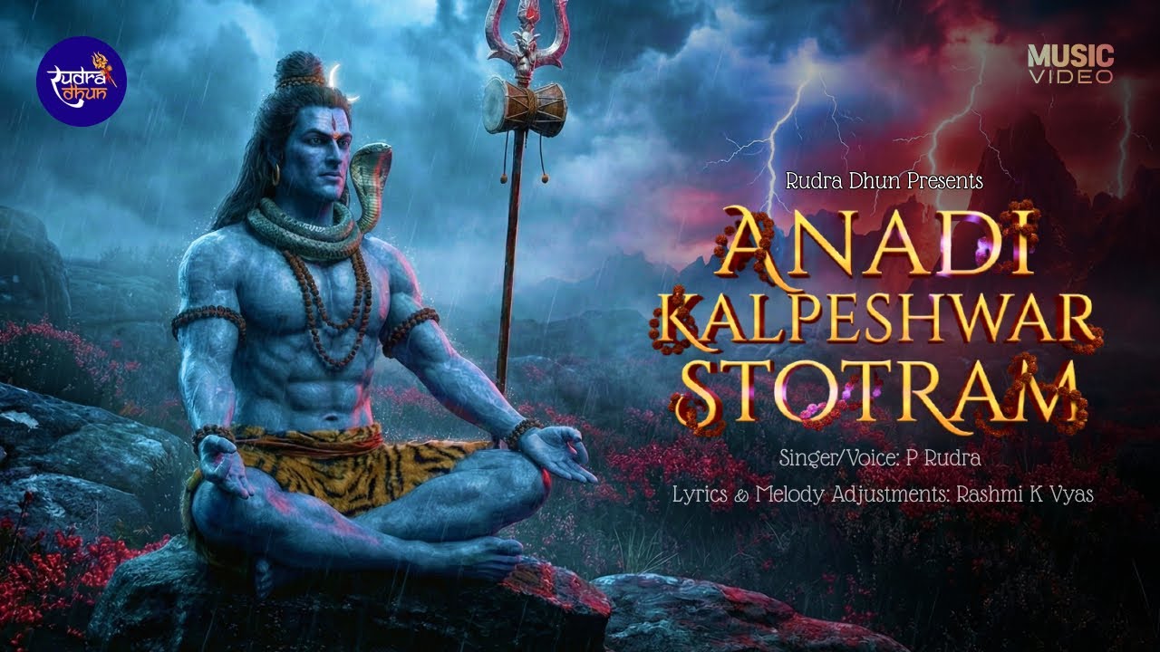Anadi Kalpeshwara Stotram – Ultimate Shiva Mantra 2025 🔱 | Divine Devotional Bhakti Music | P Rudra