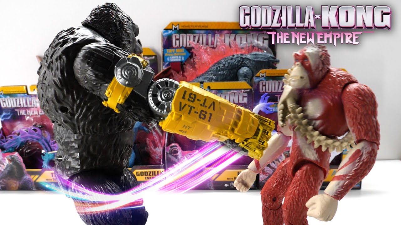 Mega Punching Kong REVEALED!!! (Godzilla X Kong: The New Empire)