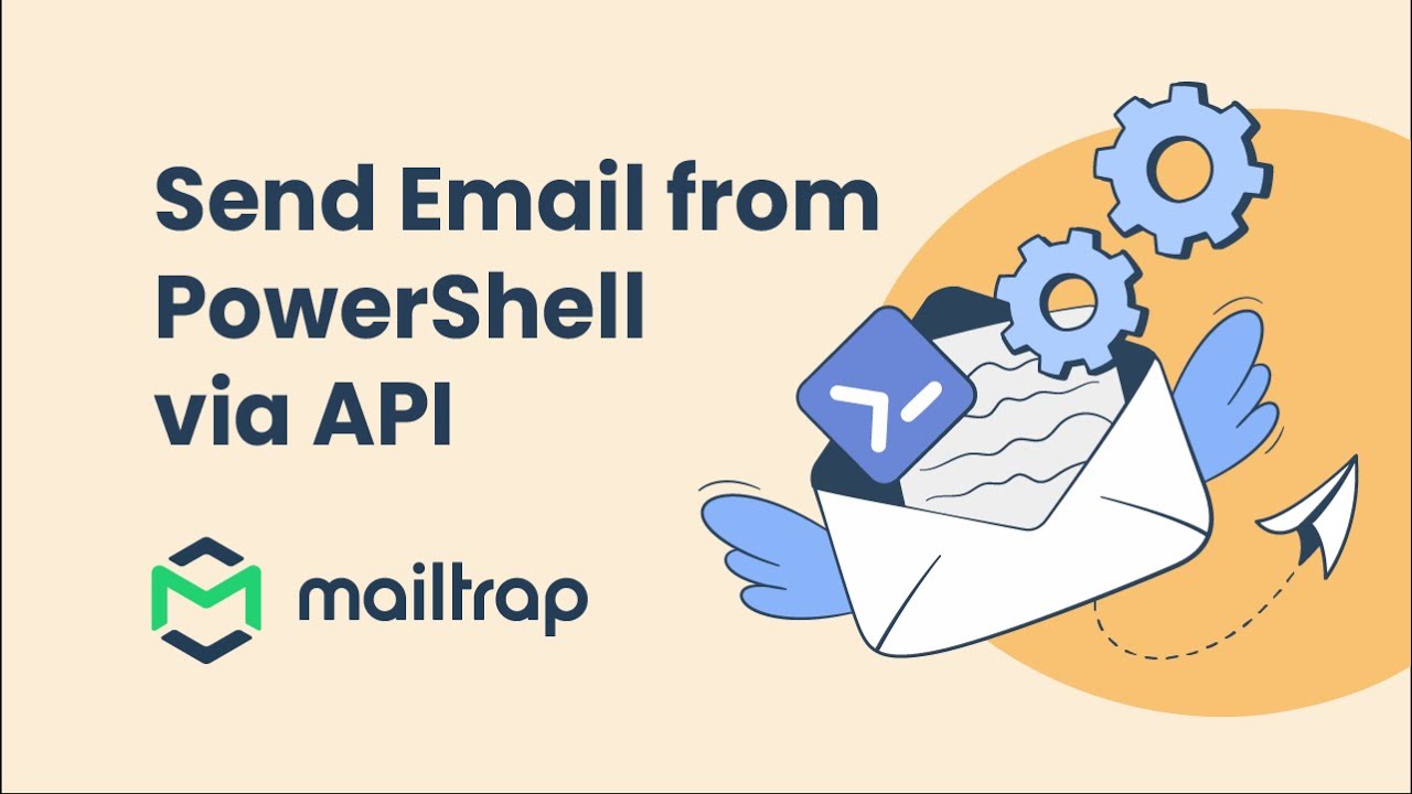 Send Email from Powershell via API - Tutorial by Mailtrap