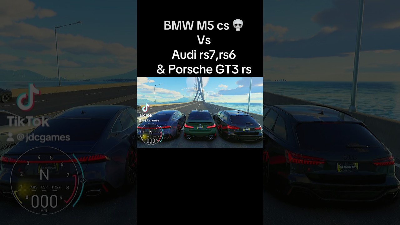 💀#thecrewmotorfest #cars #audirs6 #bmwm5 #m5cs