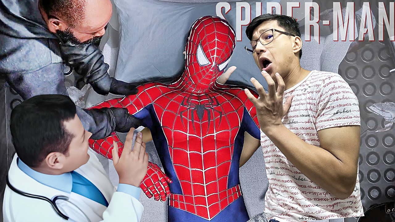 Өрмекші адам ауруханаға түсті 😭 (Spider-Man) #13