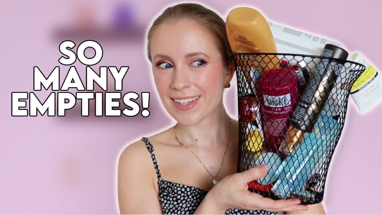 Huge Pre-Move EMPTIES!! 30 Products I Used Up in June... would I repurchase?!