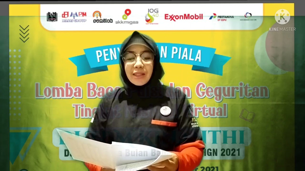 Pengumuman Kejuaraan Lomba Baca Puisi dan Geguritan di TBM Kinanthi Baureno Bojonegoro Jawa Timur