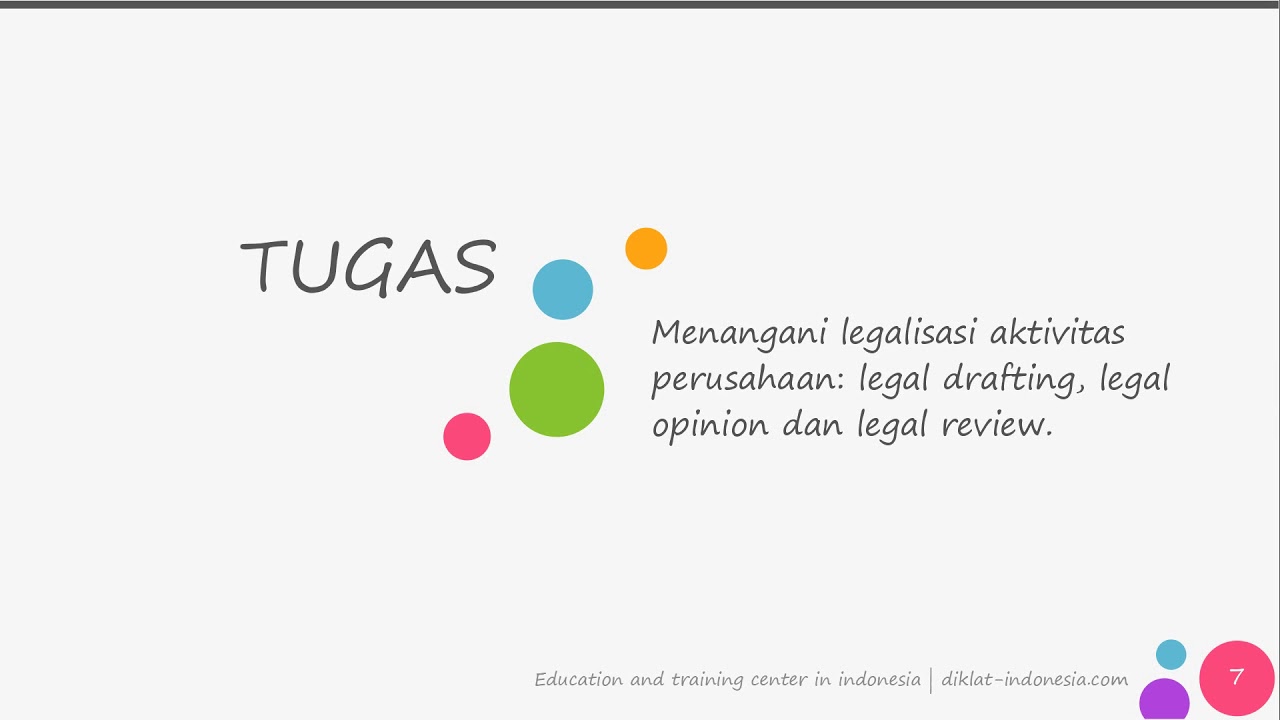 pelatihan legal officer perusahaan | 085290951223 | Diklat Indonesia