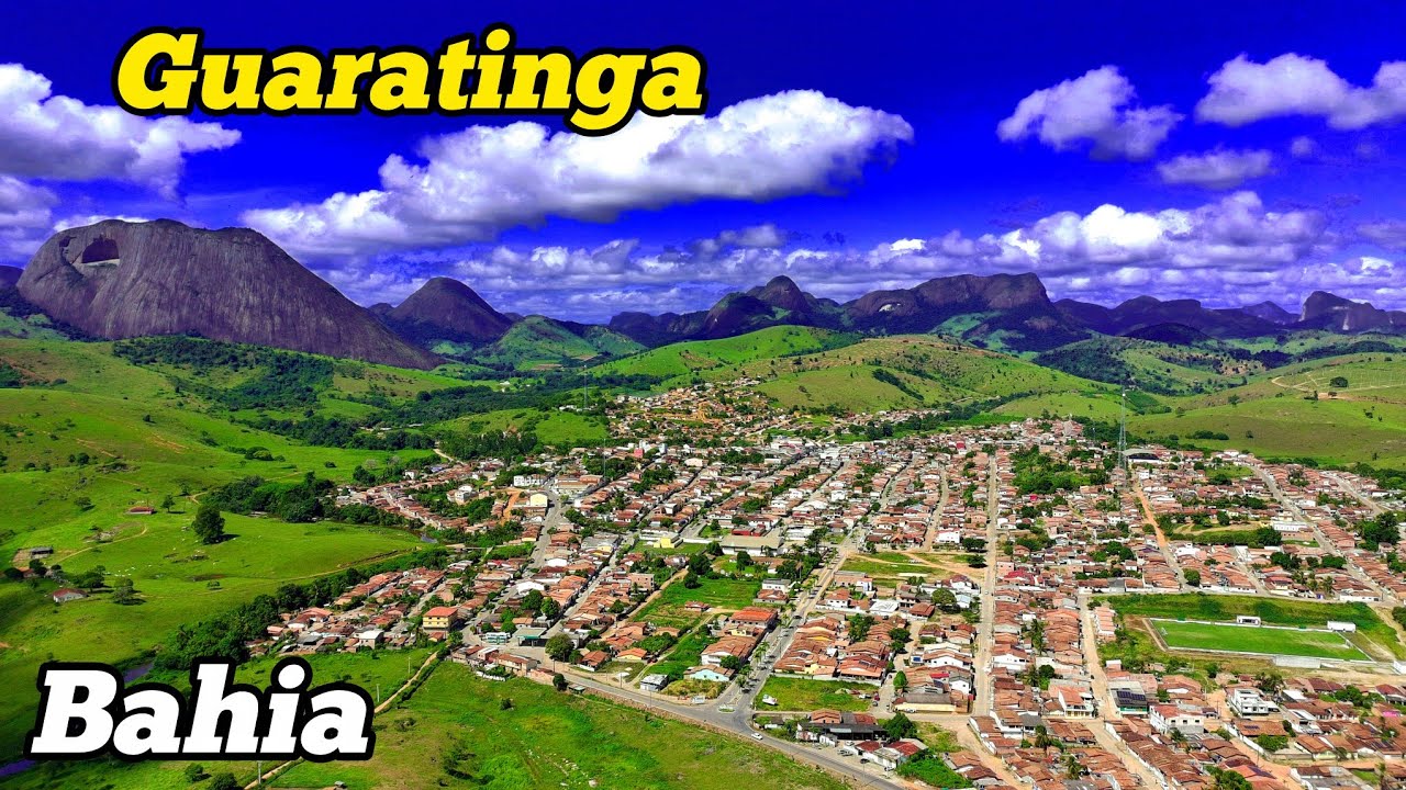 SOBREVOANDO A CIDADE DE GUARATINGA, BAHIA COM O DRONE FINI MINI 3