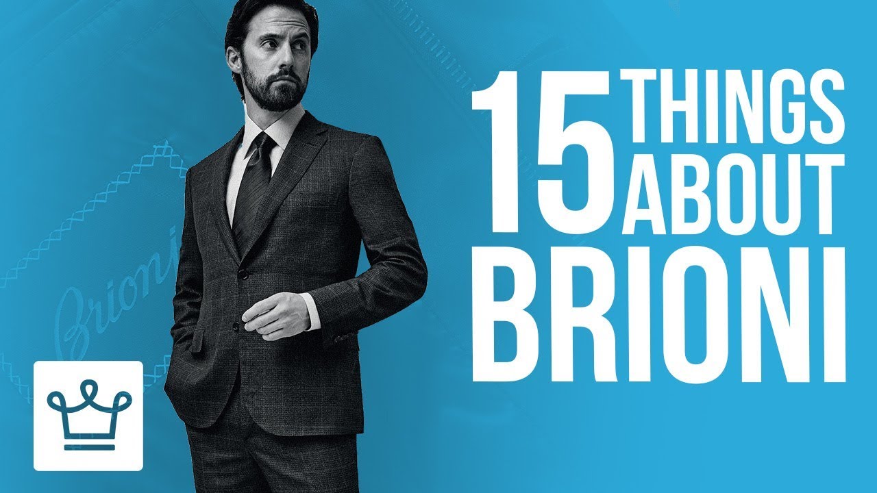 15 Things You Didn't Know About BRIONI