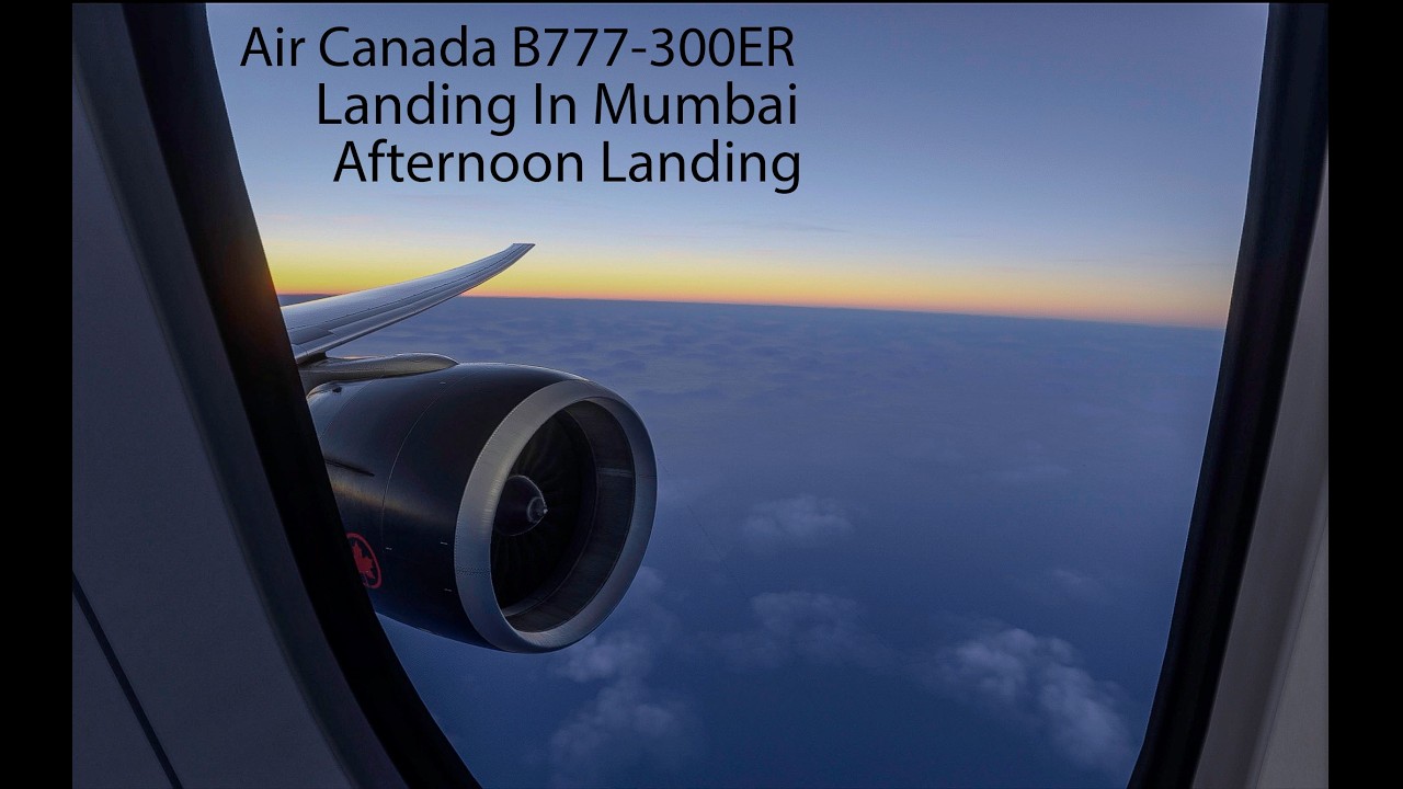 MAJESTIC Air Canada 777-300ER Arrival in Mumbai 🇮🇳 | VABB | MSFS 2024 4K