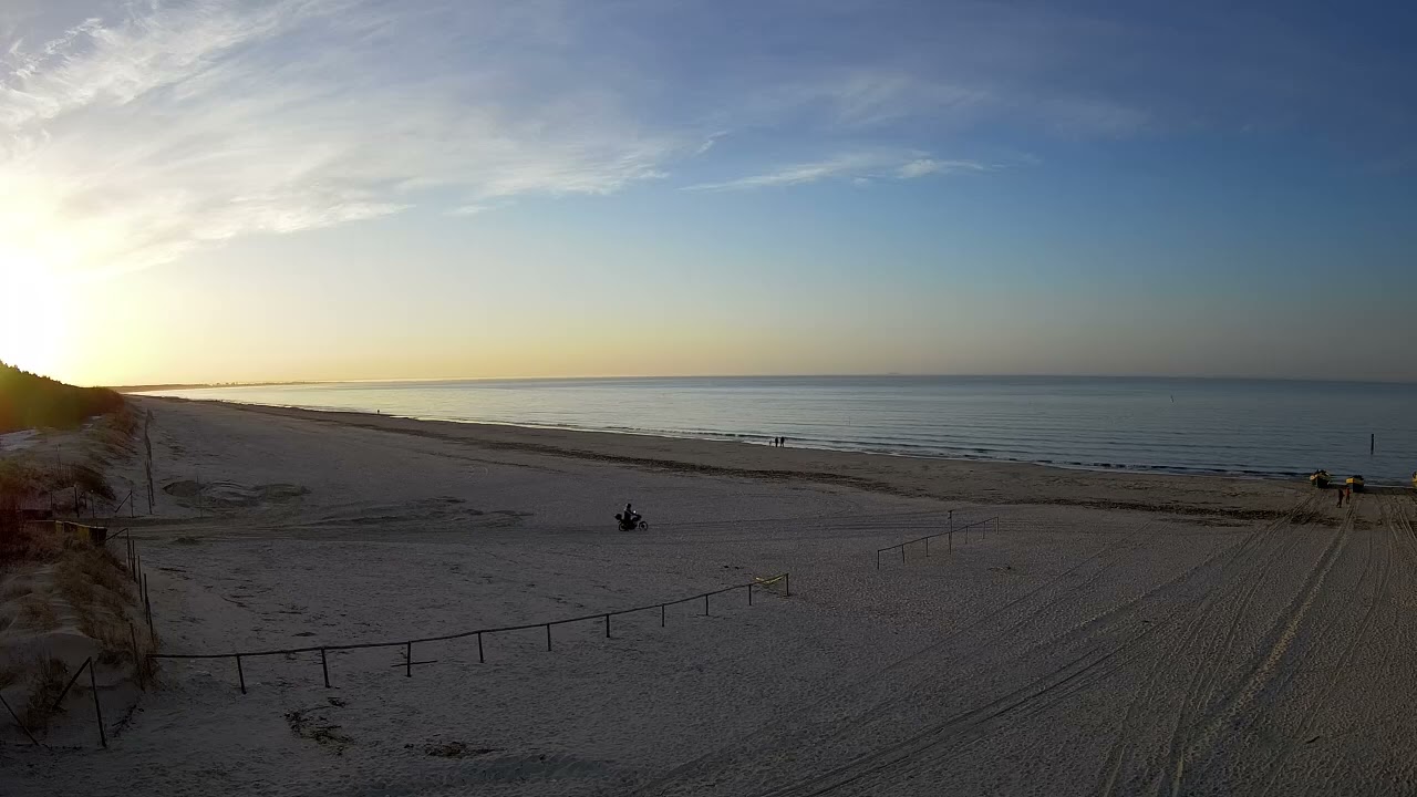 Zachód słońca #jantar 12.03.2026 Jantar plaża