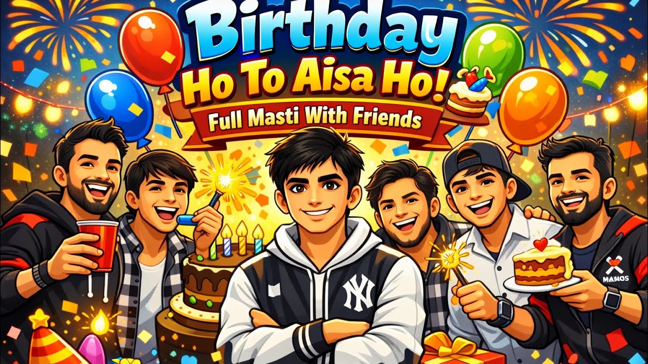 👉 Aaj Scene Hai Celebration Ka! 🎉Rohit Birthday celebration 🎉