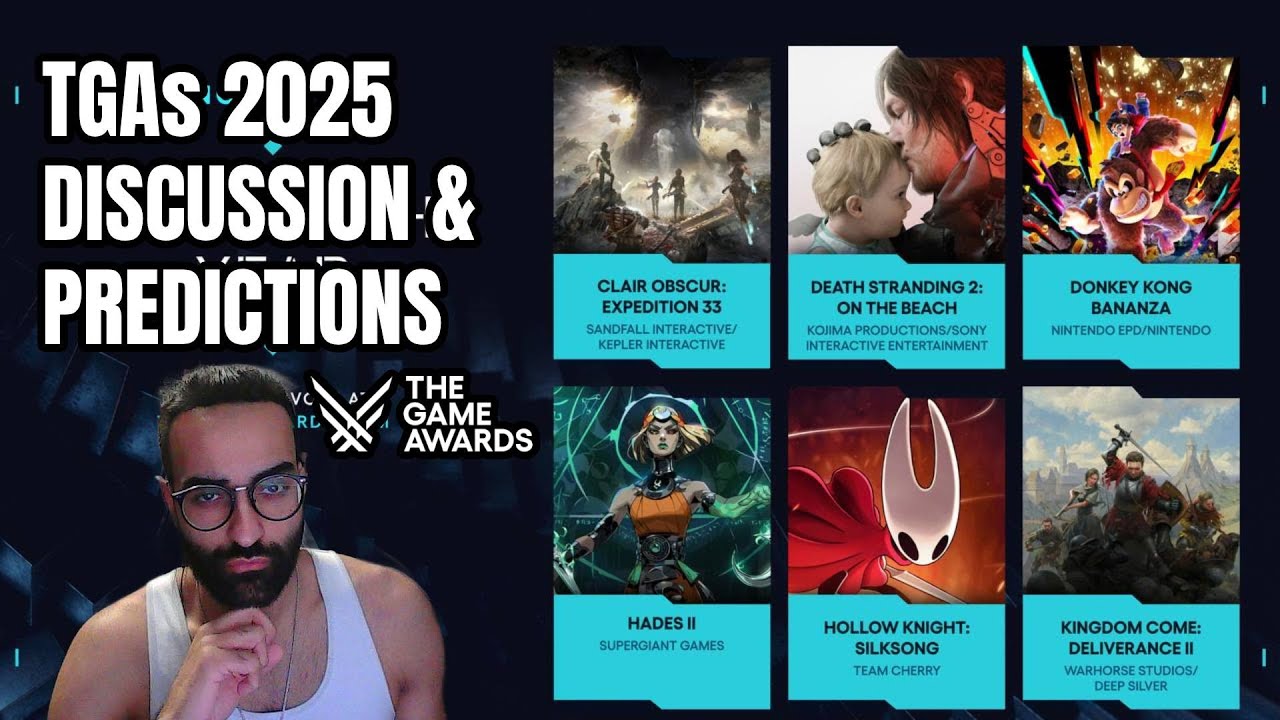 Game Awards 2025 Nominees Breakdown + My Predictions, Picks & Reactions