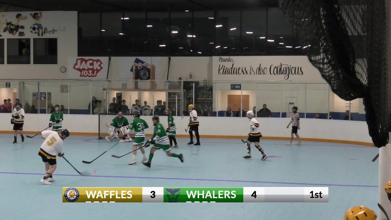 Nanaimo Buttermilk Waffles vs Wsanec Whalers Men's Div 3/4 Playoffs Game 2