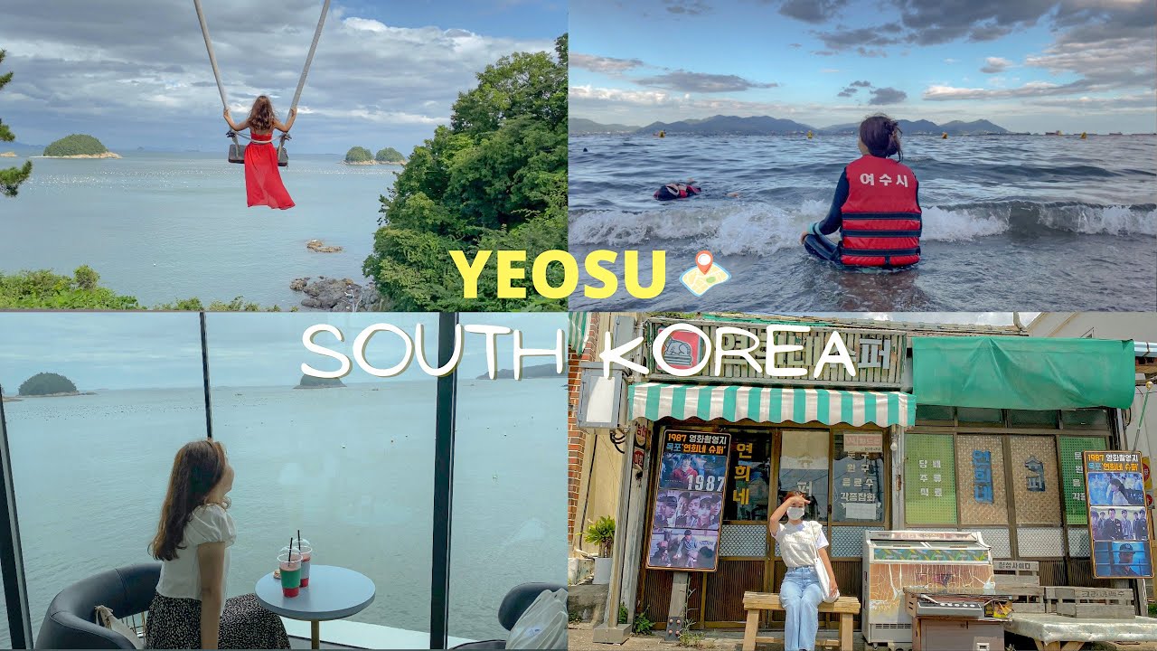 A Trip to Yeosu | KOREA VLOG 🇰🇷 | 여수 여행브이로그 | 예술랜드, 카페 라피끄| Part II