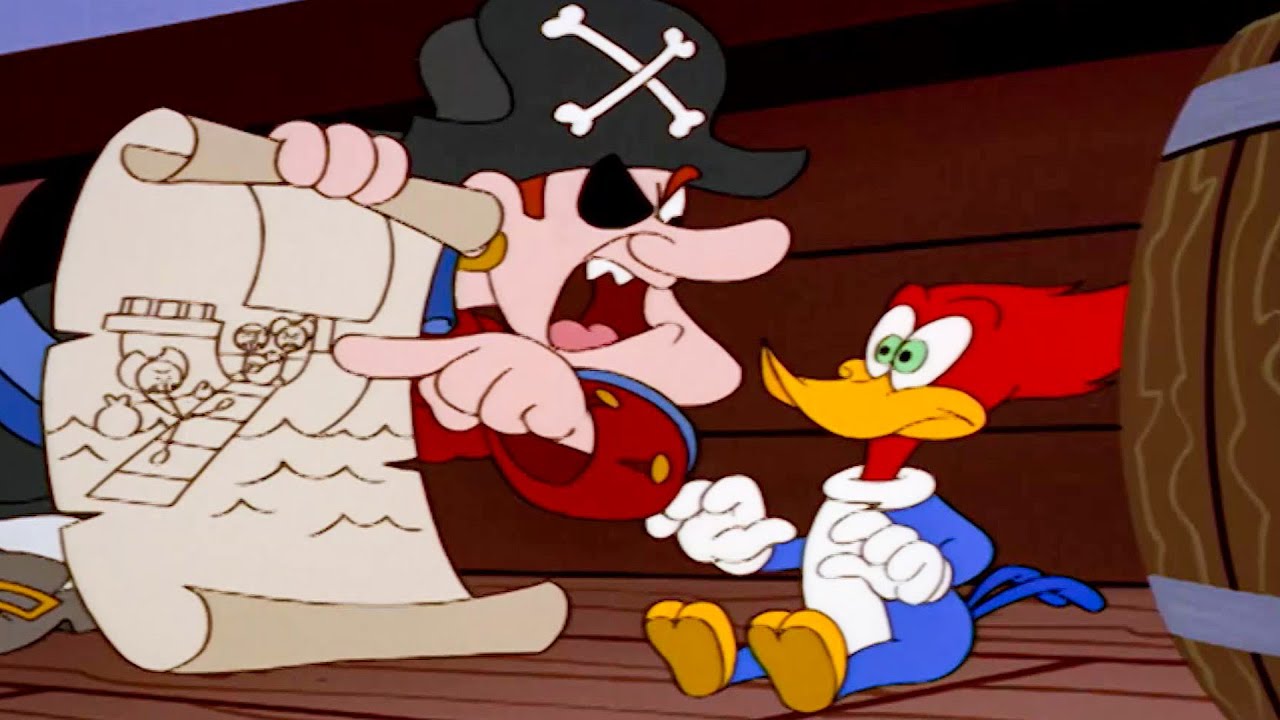 Pica-Pau Lidera um Motim de Piratas | Pica-Pau em Português