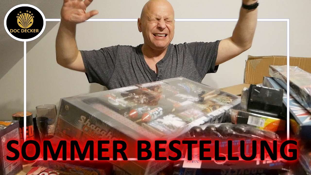 Sommerliches Vitrine Feuerwerk Unboxing & Talk