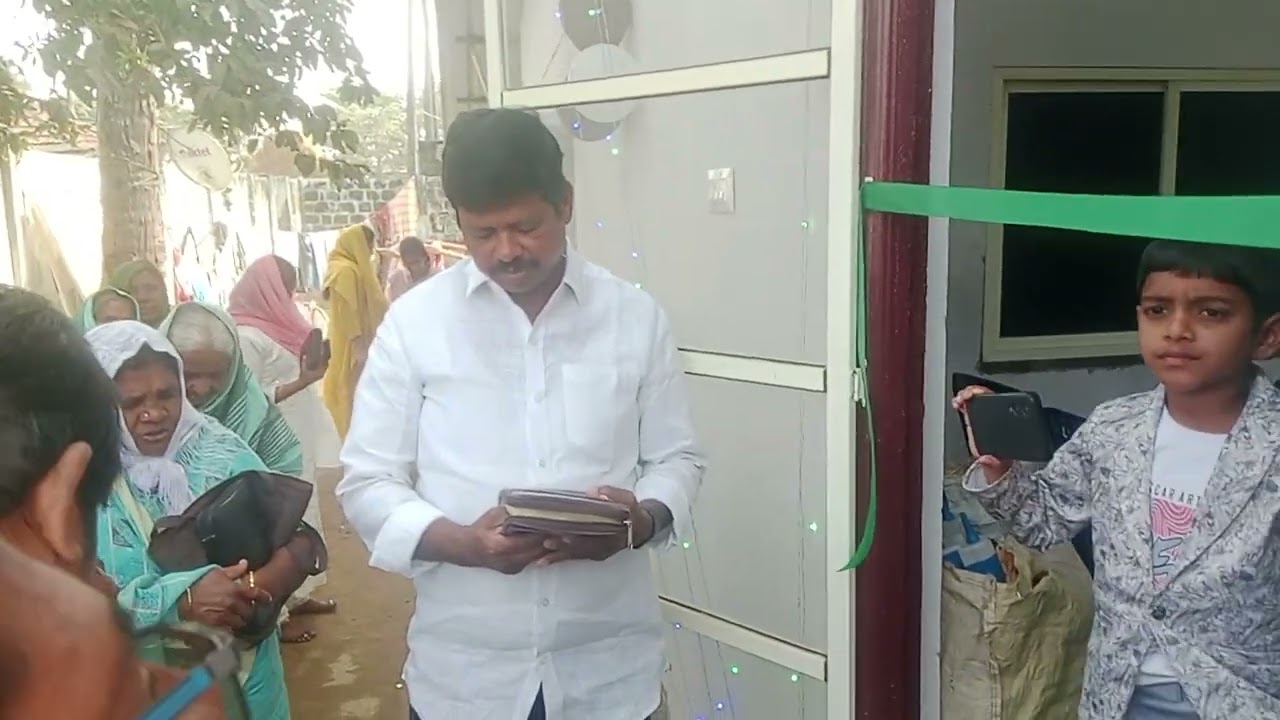 నూతన మందిర ప్రతిష్ట// బ్రదర్ పీటర్ పాల్//  ప్రగడవరం