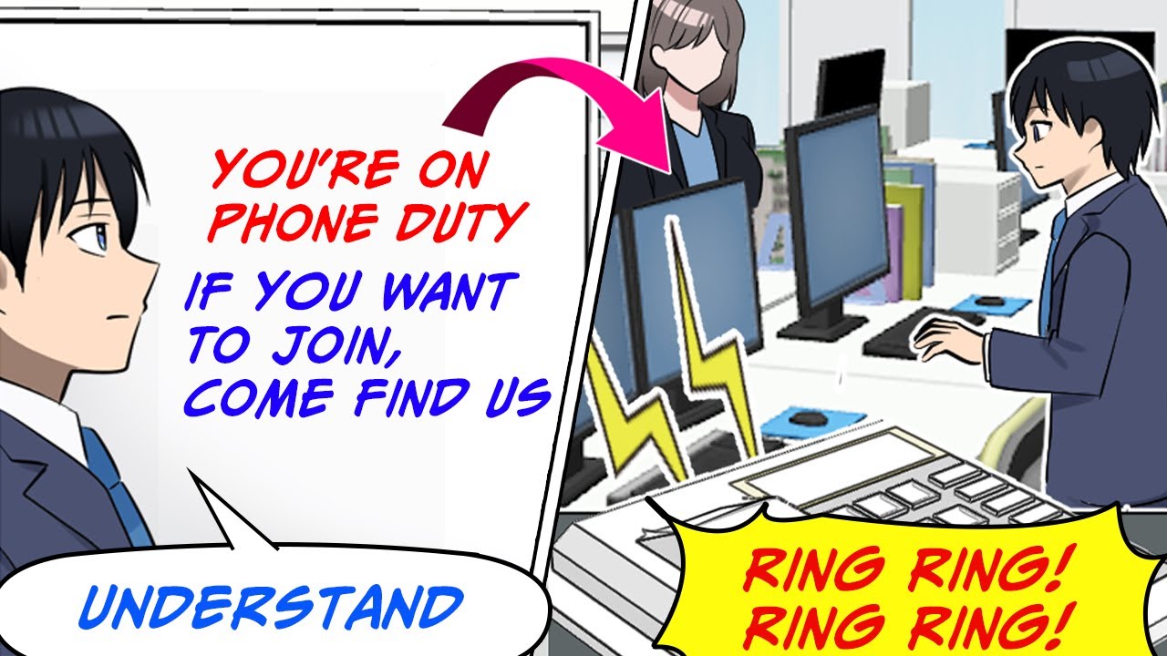 My Coworkers Tricked Me Into Missing the Office Trip! But It Was Next Month... [RomCom Manga Dub]