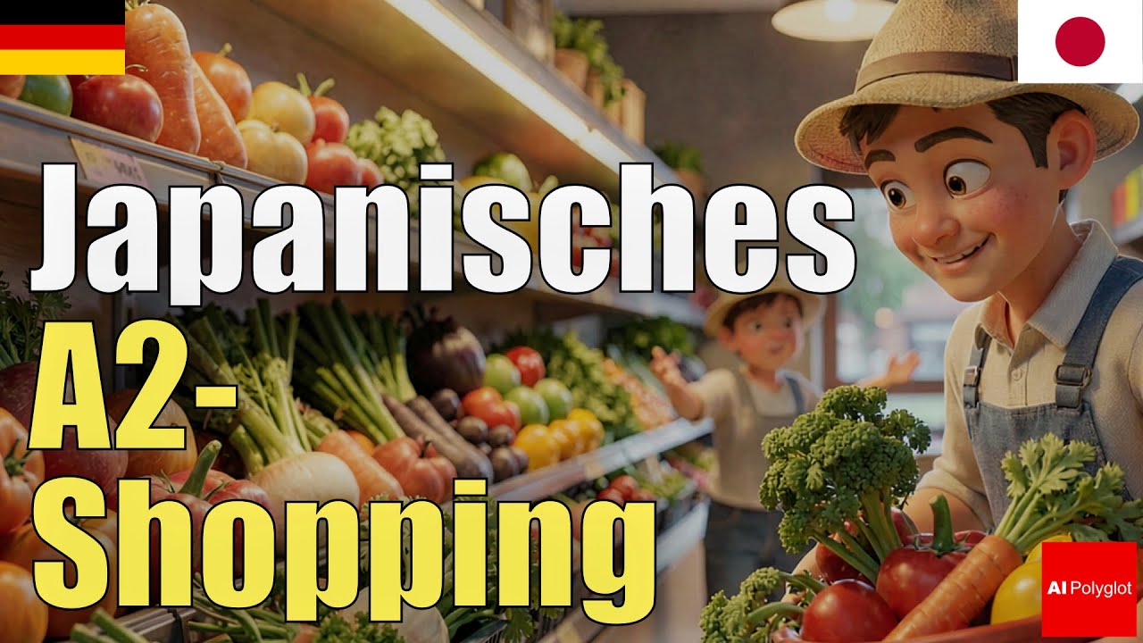 Japanisches A2-Shopping | Hörverständnis | mit hiragana | lernen