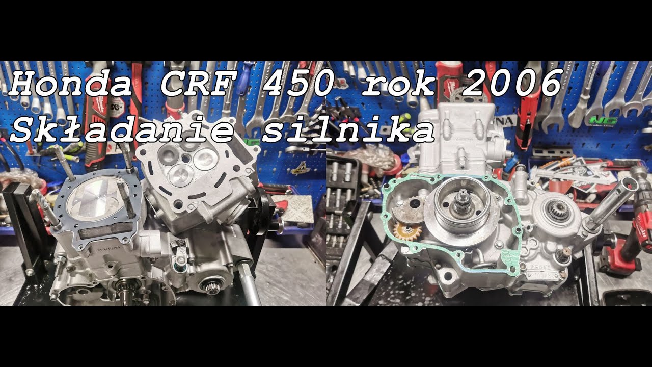 Honda CRF 450 rok 2006, znowu CRFka, to już nudne, czy zrobisz film jak wymienić oponę w Starze?