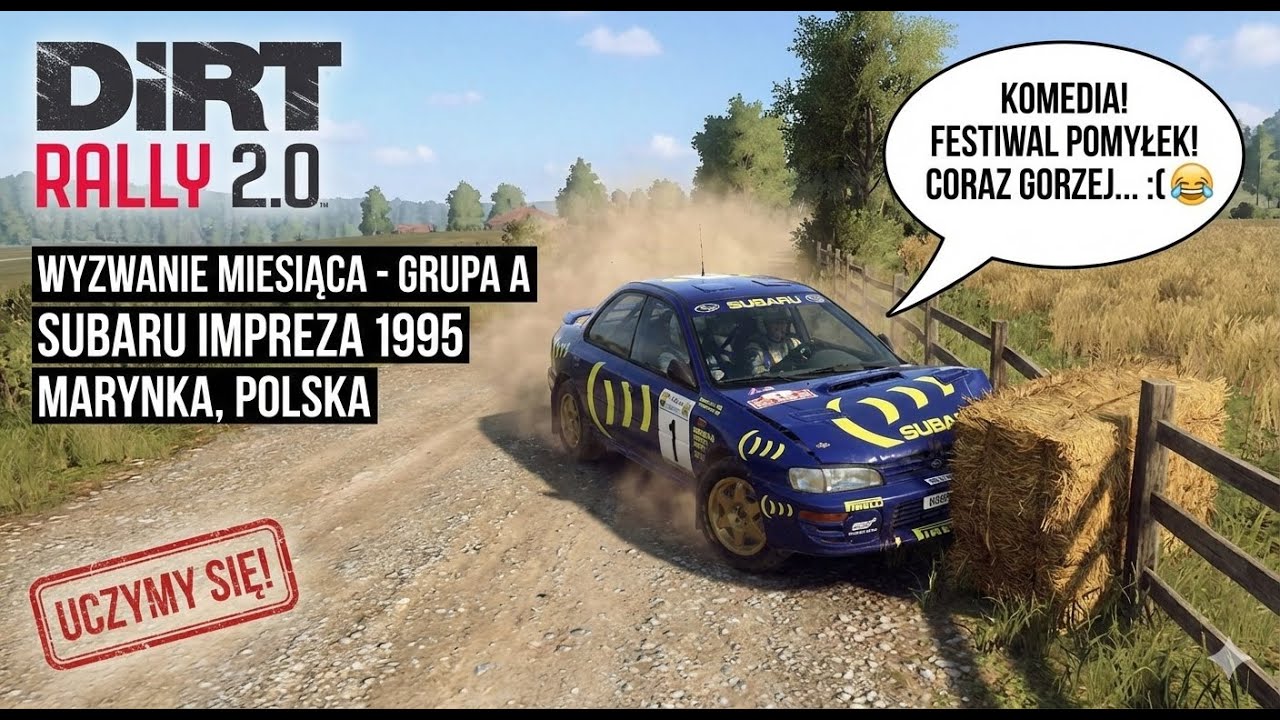 Dirt Rally 2.0 - Wyzwanie miesiąca - Grupa A - Subaru Impreza 1995, Marynka, Polska