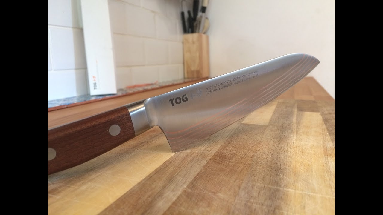 REVIEW of the Santoku TOG KNIFE || TinykitchenUK
