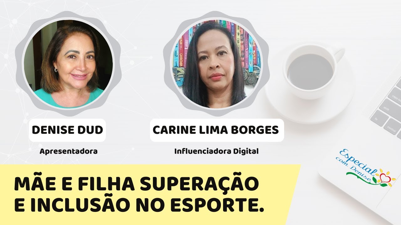 Mãe e filha superação e inclusão no esporte.