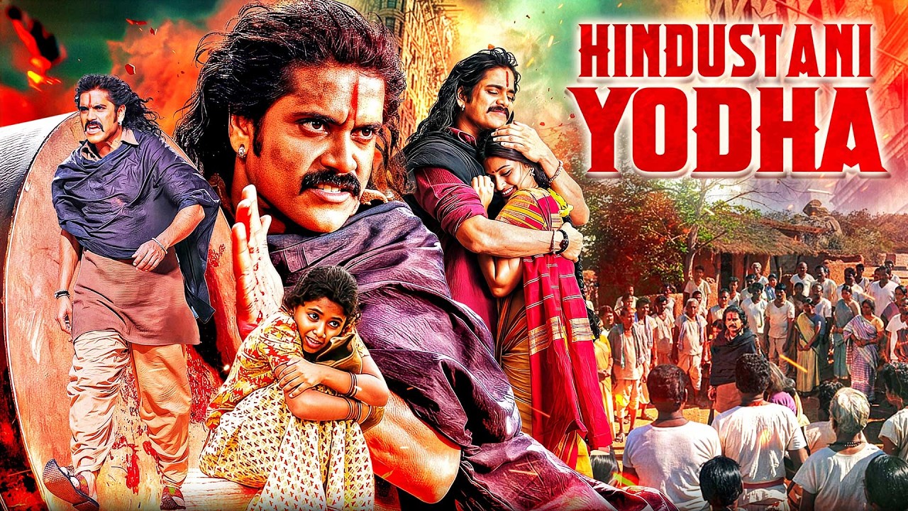 HINDUSTANI YODHA (4K) Blockbuster Full Movie HINDI DUBBED | Nagarjuna | Action South Indian Movie
