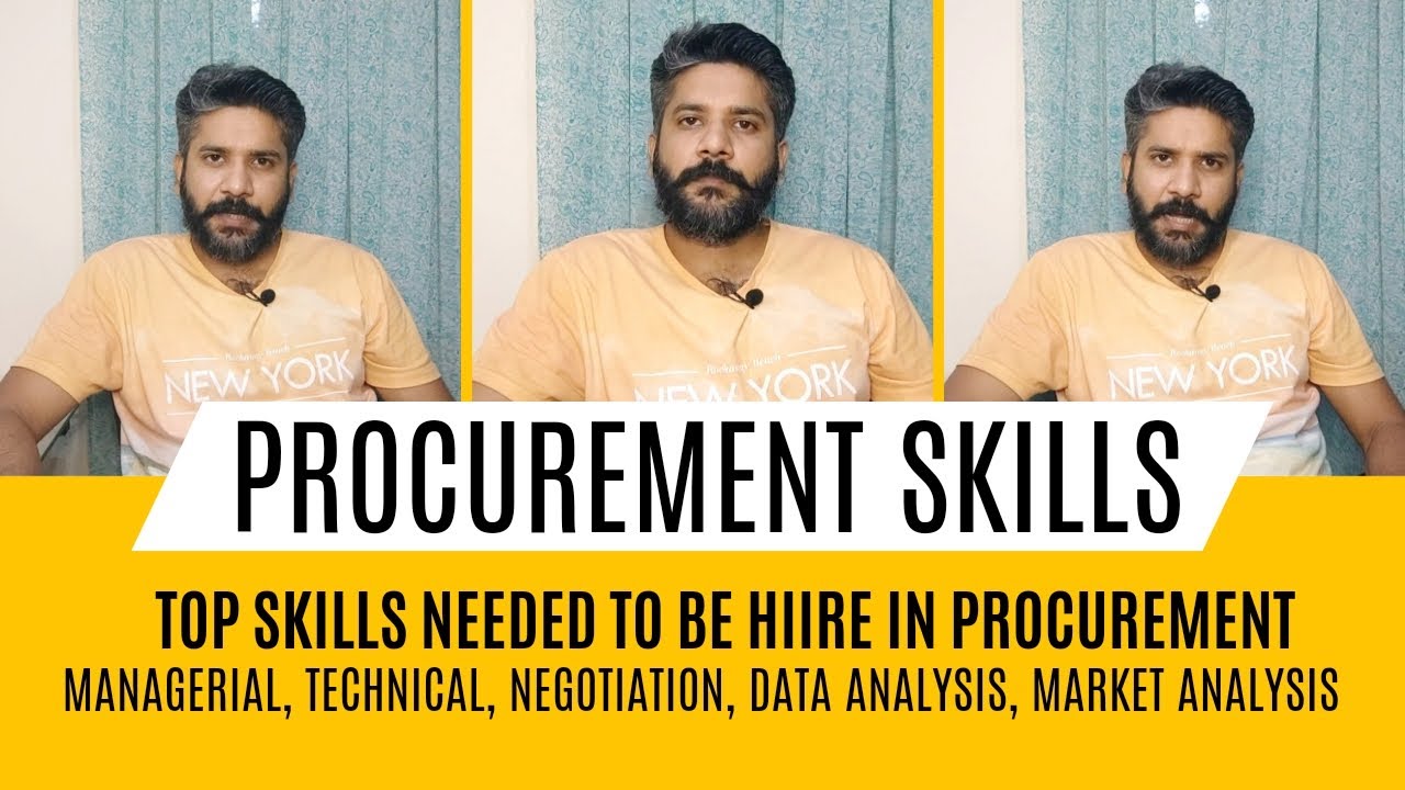 Procurement Skills | Skills Required In Procurement Management