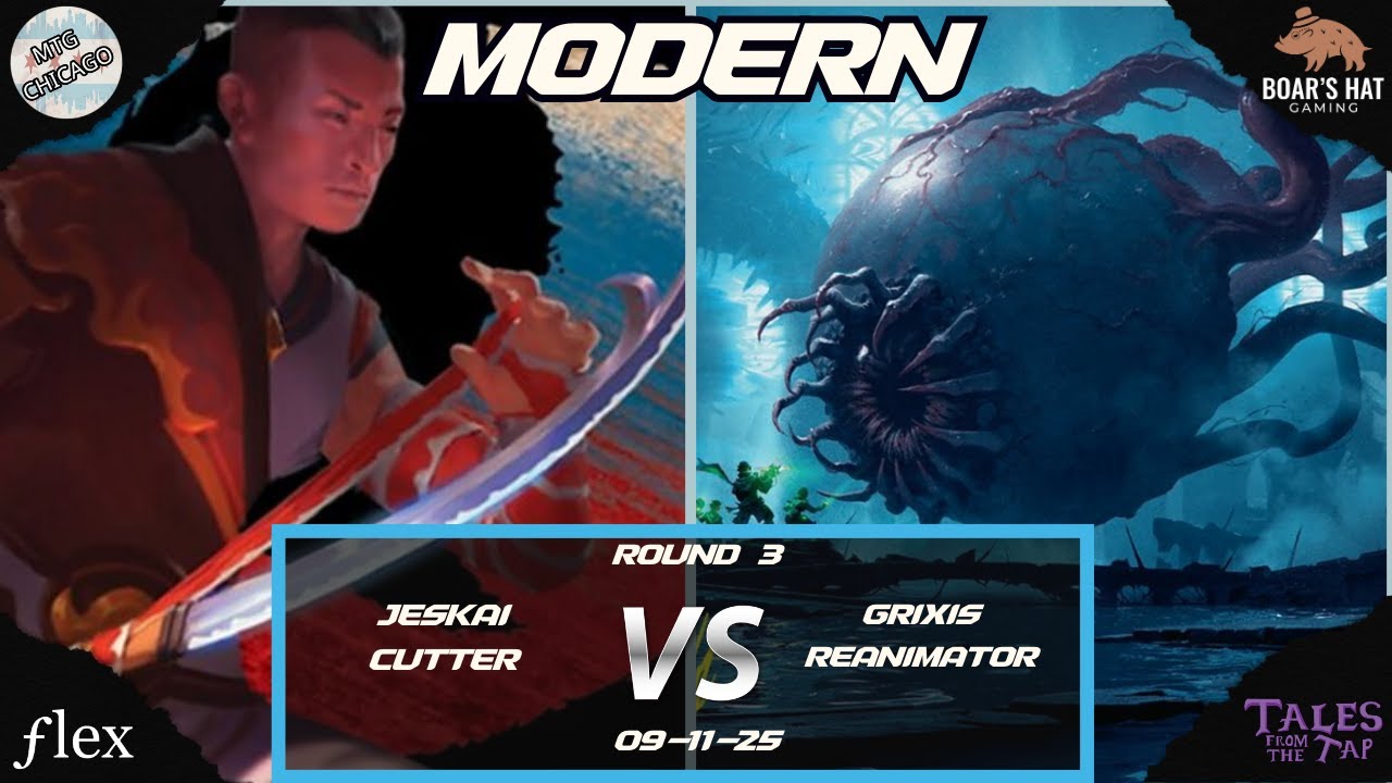 Jeskai Cutter VS Grixis Reanimator   [MTG Modern Round 3]