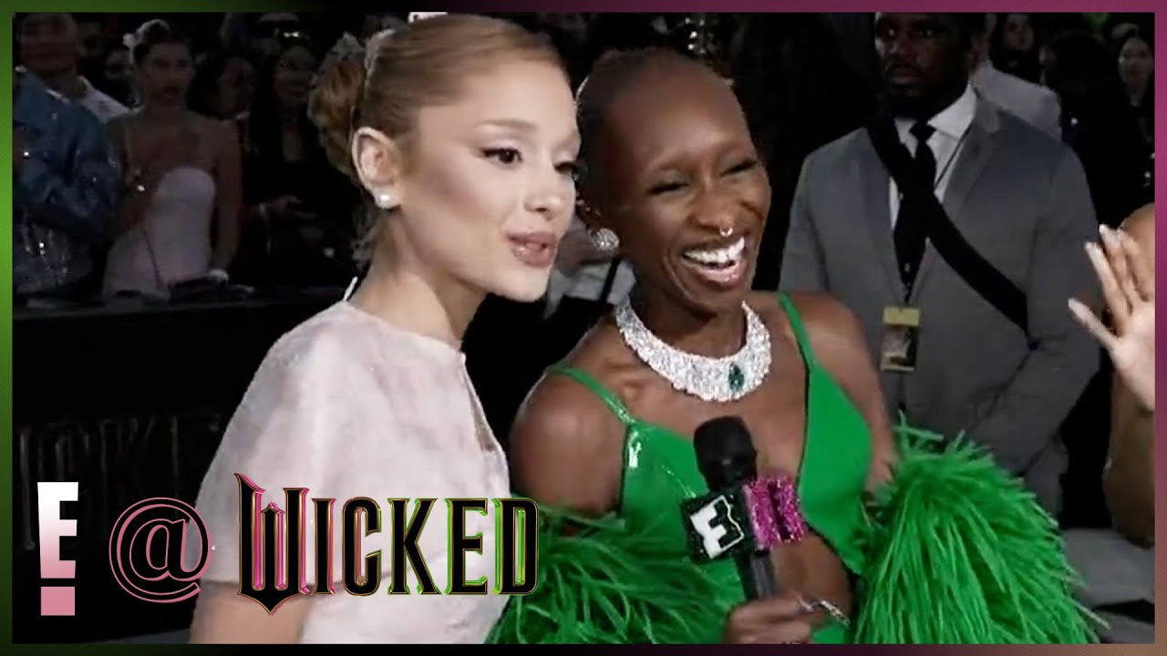 Wicked Stars Ariana Grande & Cynthia Erivo Reveal the MAGICAL Duo They Spent the Day With! | E! News
