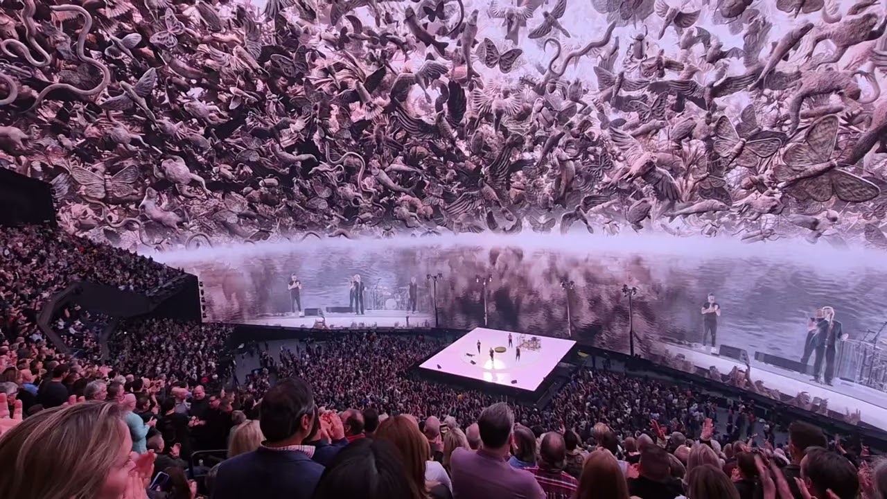 U2 - Beautiful Day (with With or Without You) Sphere 31 01 2024