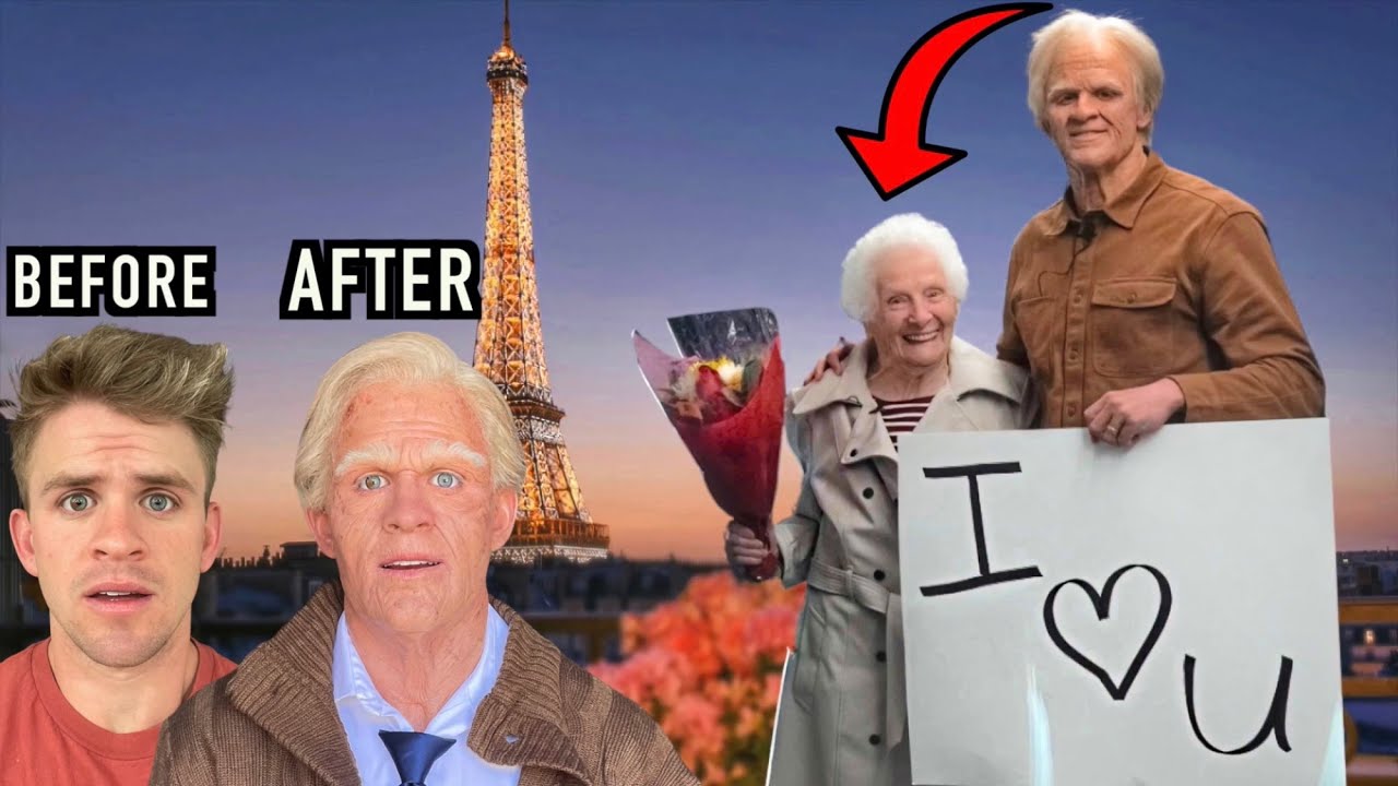 I Turned Into An Old Man To Date A 96 Year Old Grandma