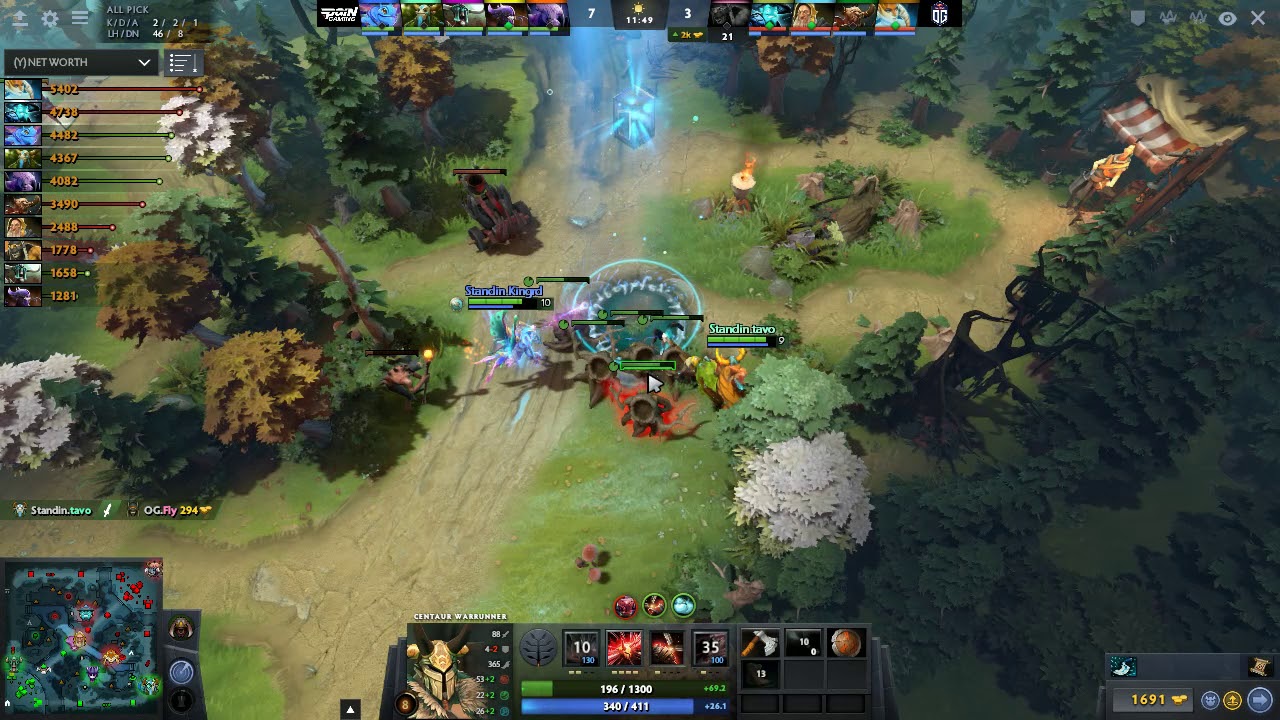 Pain Gaming VS OG Dota 2 Captains Draft 4.0  Highlights
