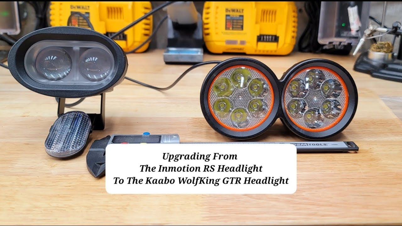 The Inmotion RS Headlight Upgrade