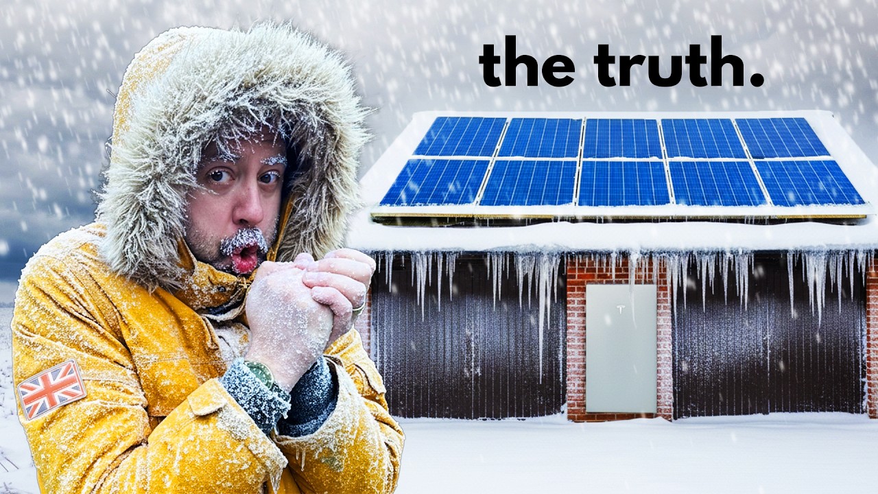 Do Solar Panels ACTUALLY Work During Winter?