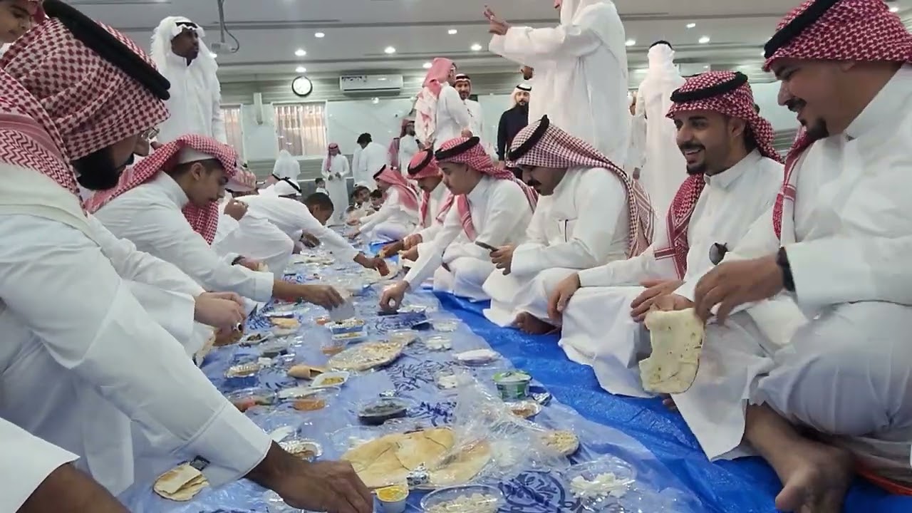 فطور عيد الفطر الجماعي بالجفر 1446