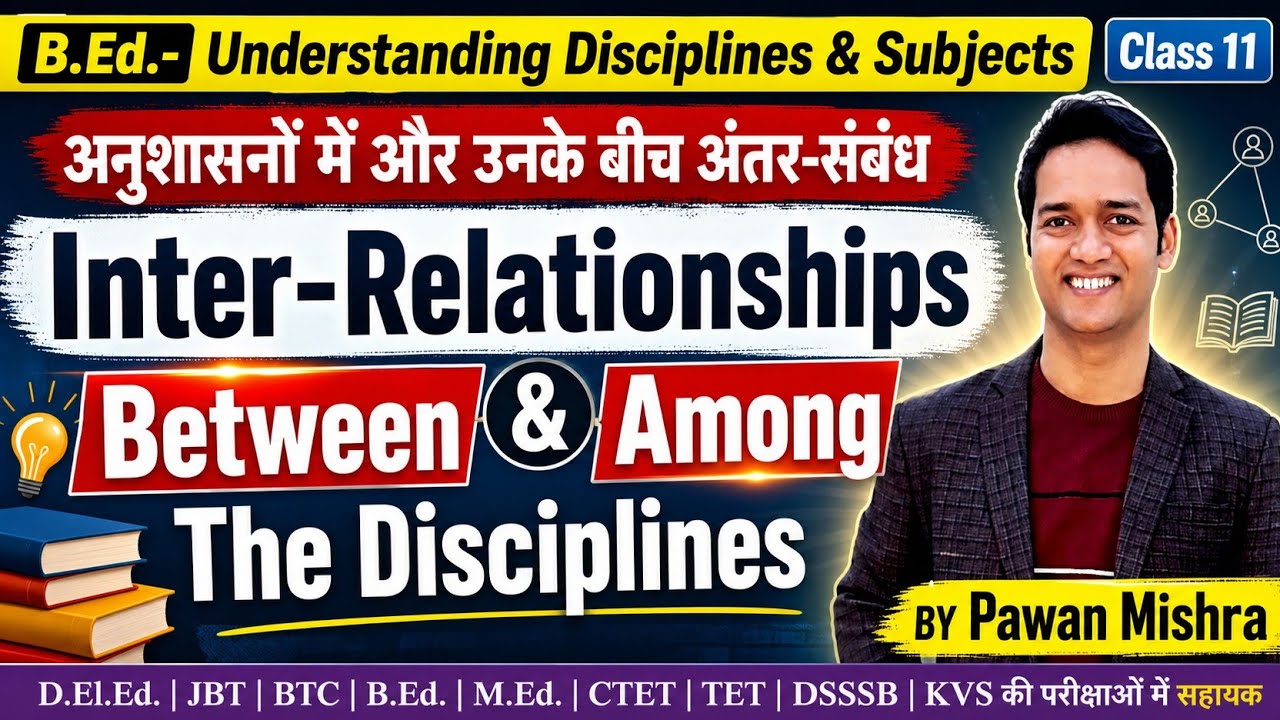 Inter Relationships Between and Among the Disciplines | Understanding Disciplines and Subjects |