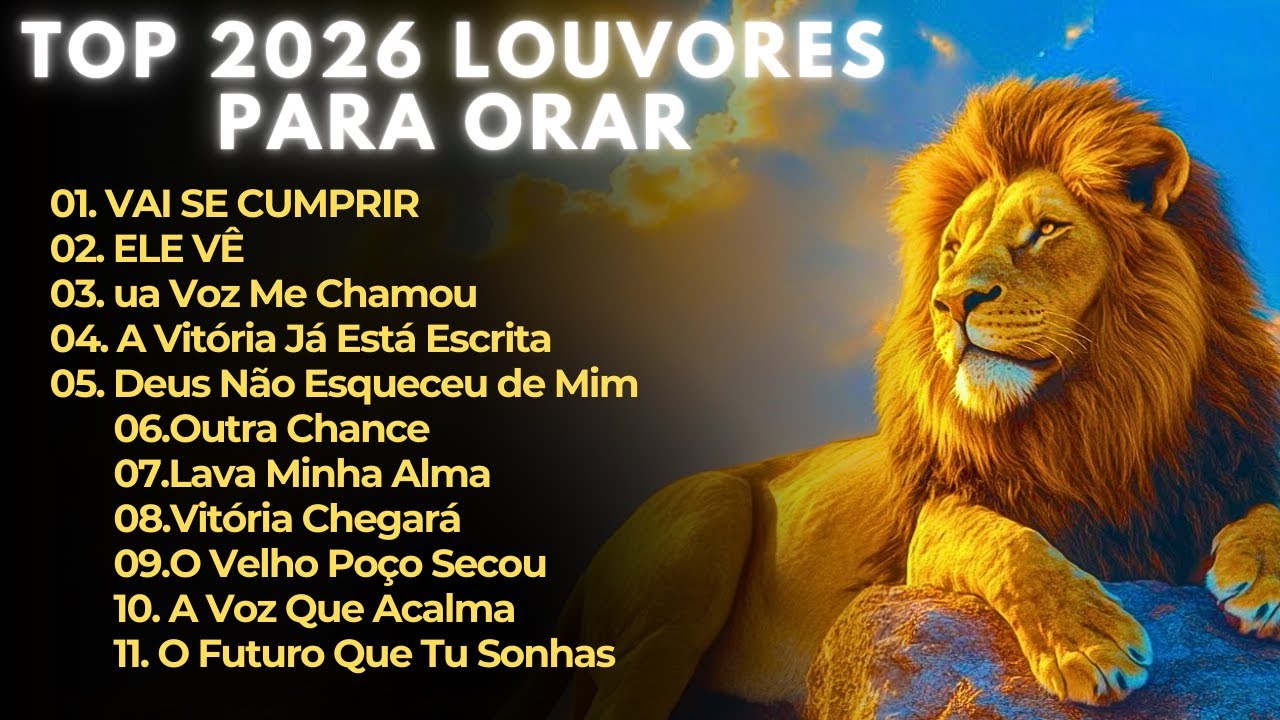 Top 10 Louvores Gospel 2026&ndash; Louvores Gospel de F&eacute; - Gospel Music #adora&ccedil;&atilde;o #m&uacute;sicagospel