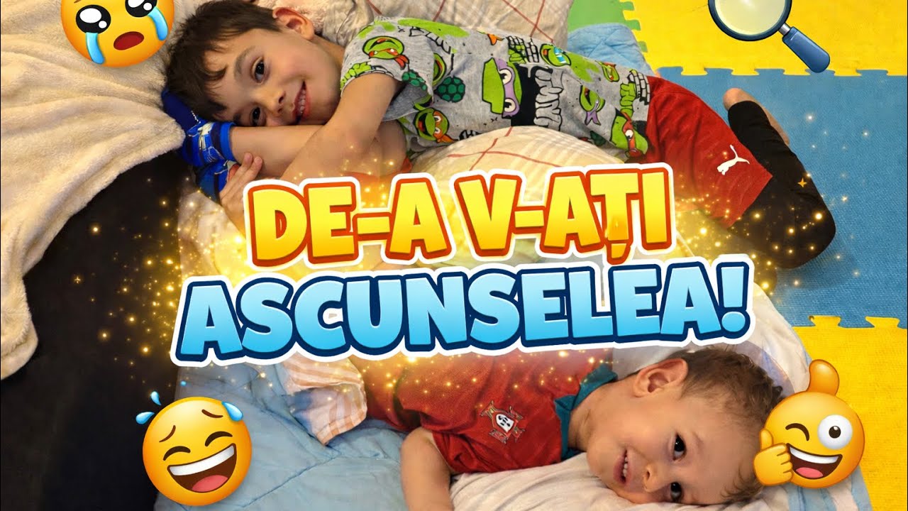 Ne jucăm de-a v-ați ascunselea cu Aslan și Ragnar : aventură, curaj și distracție pentru copii !