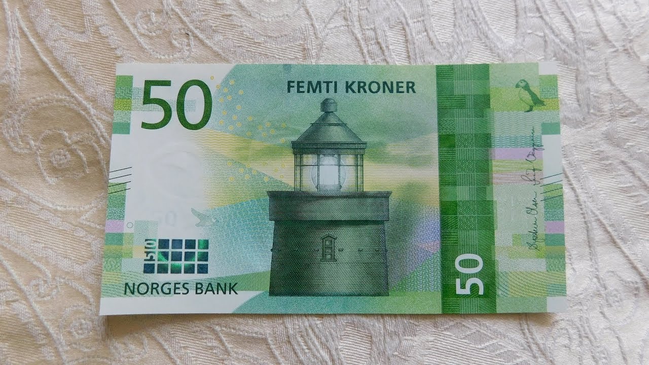 Norway 50 Krone Banknote!