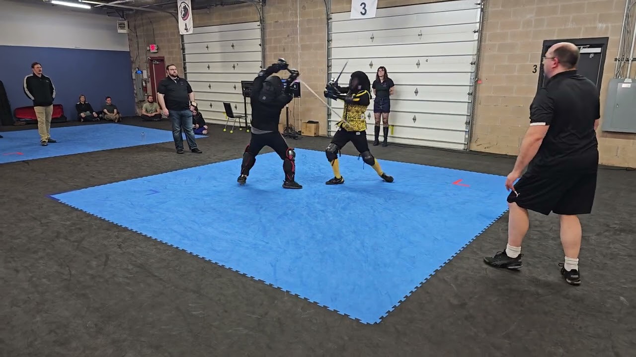 Scioto Open 2025 Longsword Div 1 Semi finals AJ Trefney vs Thomas Kesler 