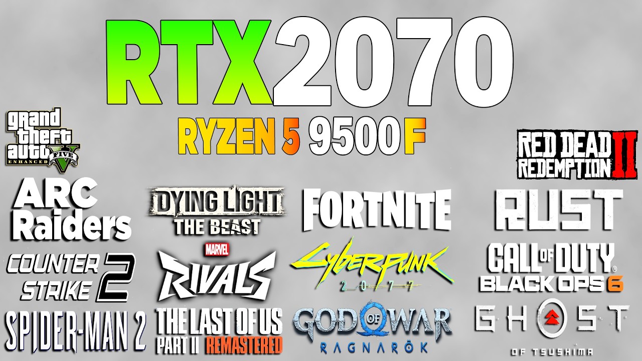 RTX 2070 vs Test in 23 Games 1080p | Still Worth It in 2026?