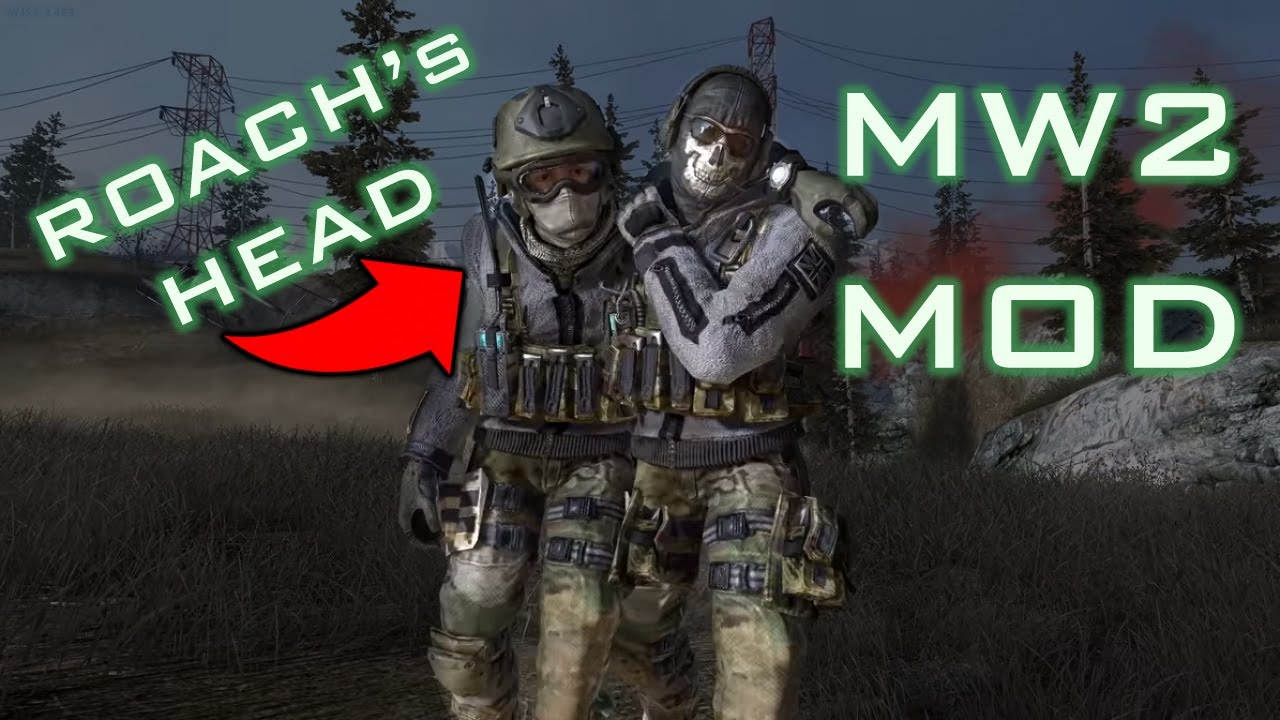 MW2 MOD Roach's Head!