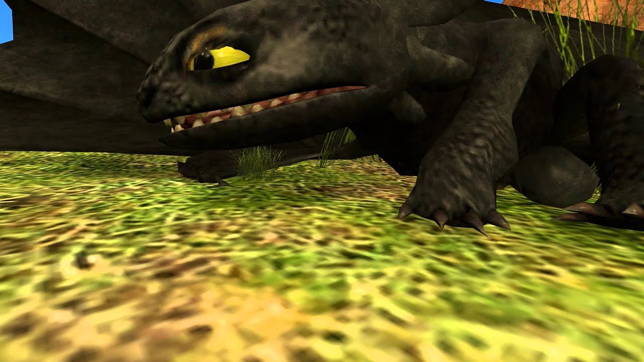 Larry Koopa and Toothless Eat Fish