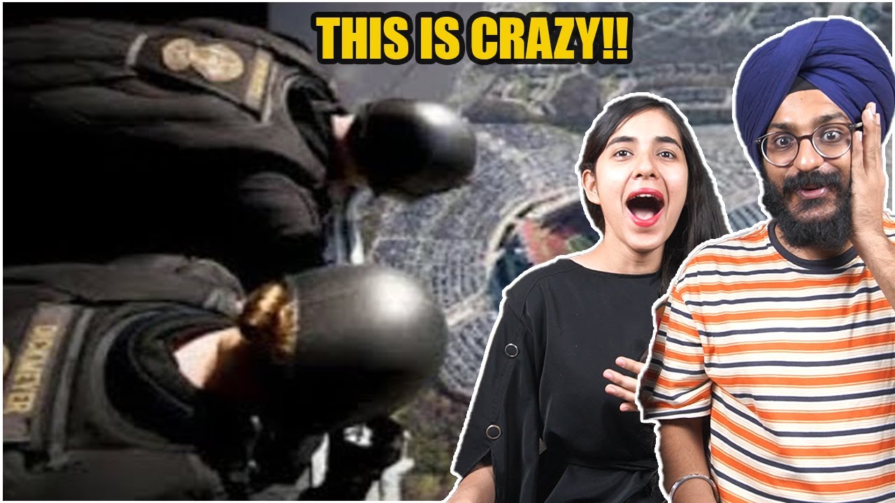 Indians REACT to Navy Seals' Insane Parachute Jump Into Football Stadium 😳