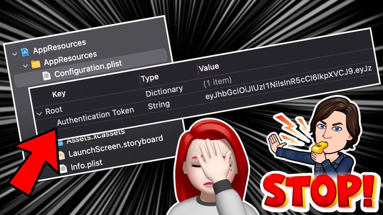 Never store secrets in the resources of your app! (feat. Anastasiia Voitova)