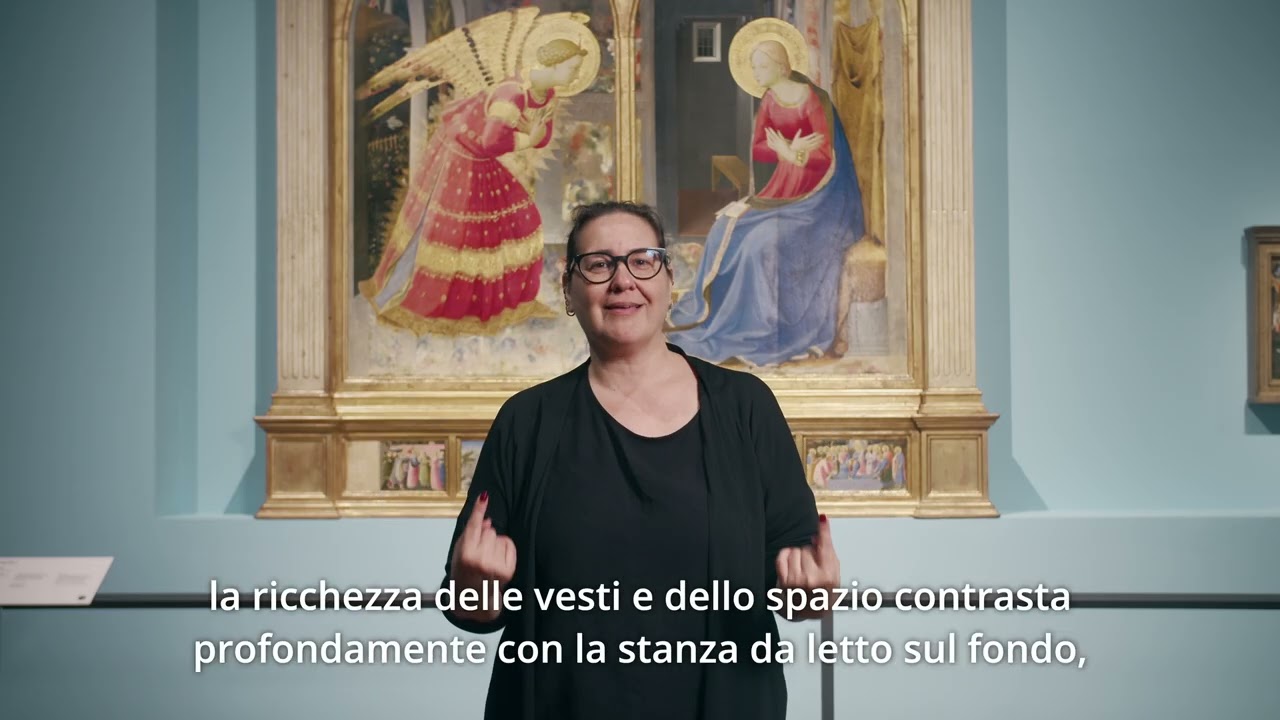 Le grandi committenze - Sala 6, Palazzo Strozzi - Videoguida LIS - Beato Angelico