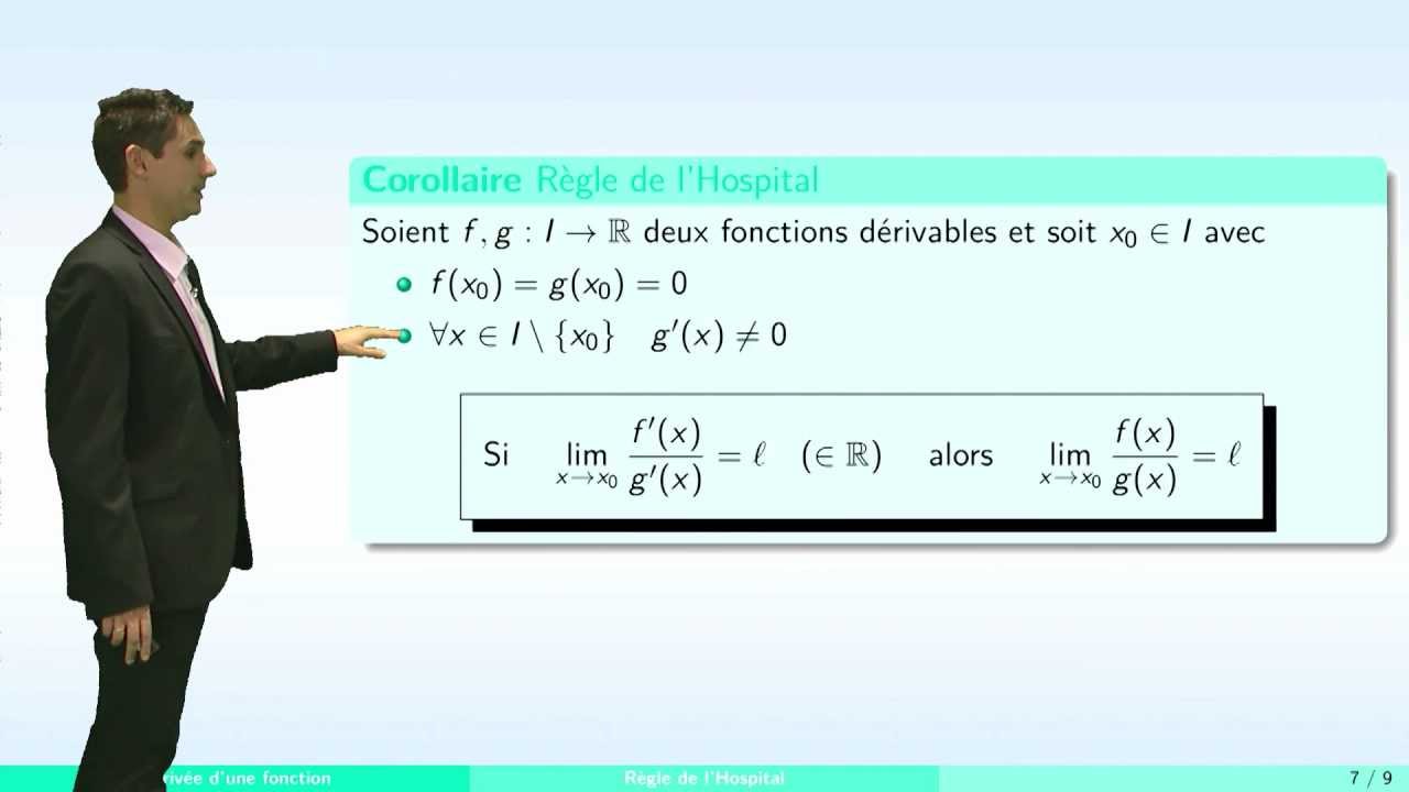 Dérivées - partie 4 : théorème des accroissements finis