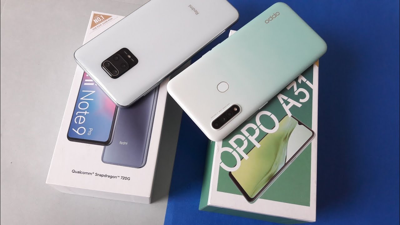 Redmi Note 9 Pro White Edition vs Oppo A31 - Which Should You Buy ?