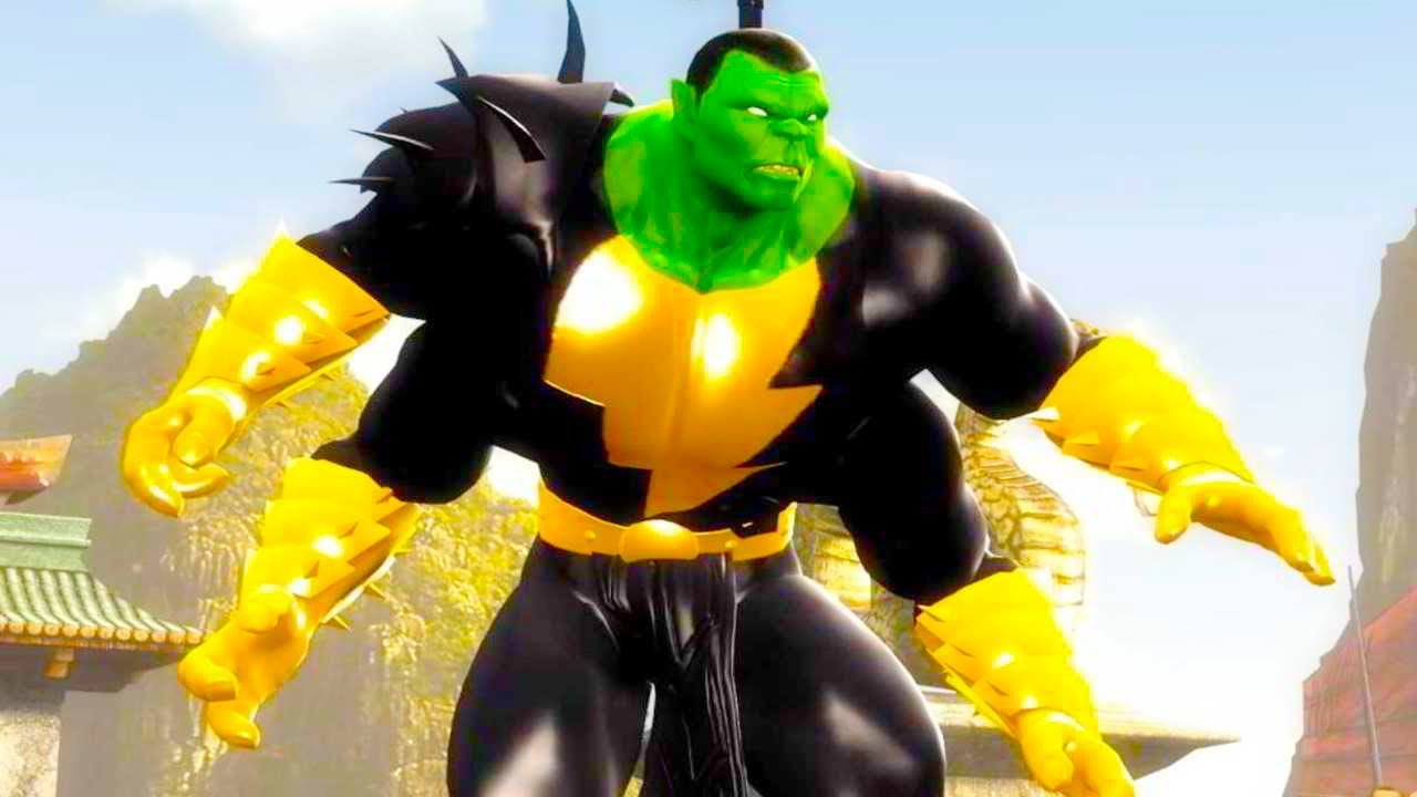 Mortal Kombat Komplete Edition - Black Adam Hulk Goro PC Mod Arcade Ladder Gameplay
