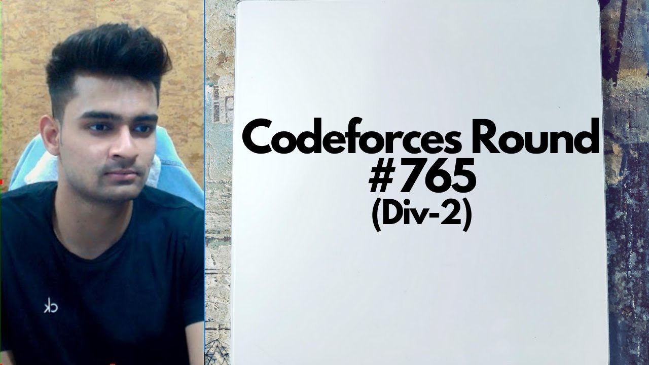 Codeforces Round 765 (Div-2) | Solutions